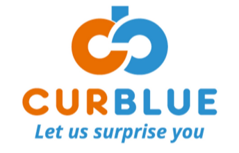 Curblue logo - Curblue is een referentie van Odoo Experts.