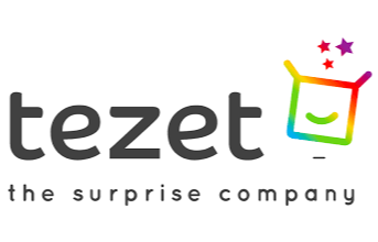 Tezet Business Gifts logo - Tezet is een referentie van Odoo Experts.