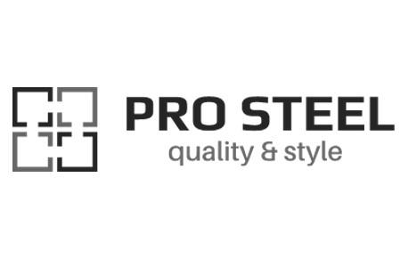 PRO STEEL logo - PRO STEEL is een referentie van Odoo Experts.