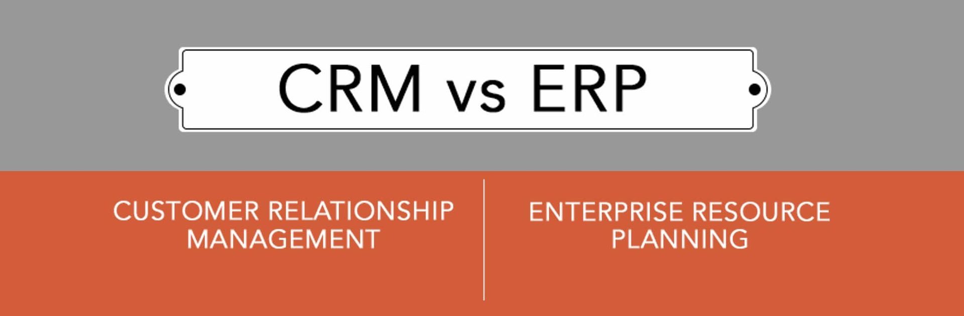 Wat is het verschil in ERP en CRM?