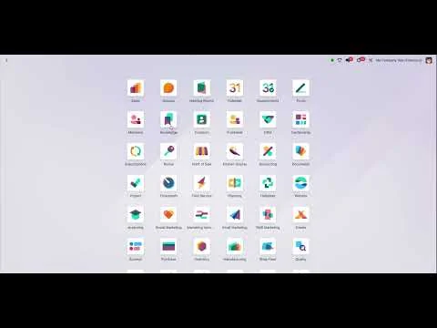 Odoo Video - Volgorde Apps wijzigen