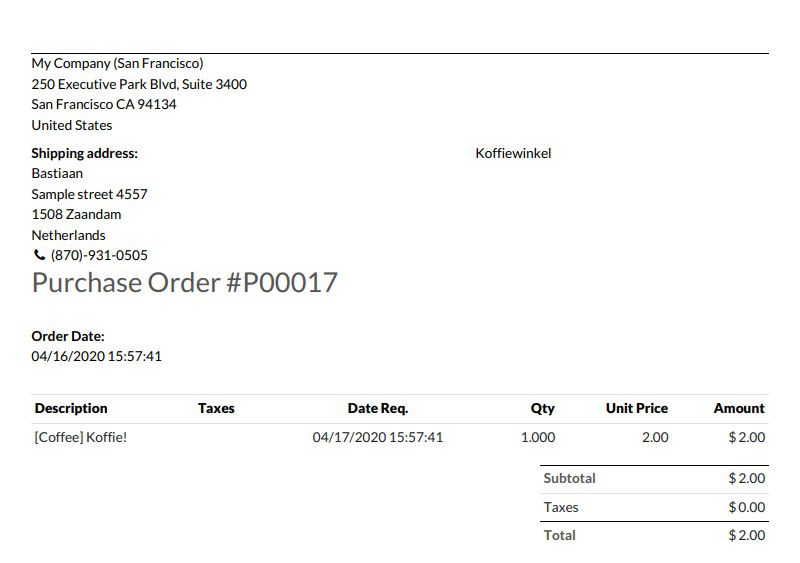 Odoo tekst en afbeelding blok